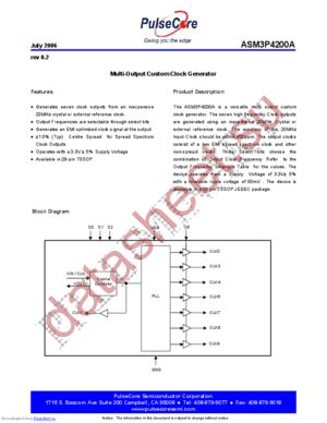 ASM3P4200AG-28-TR datasheet  