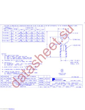 PV18-8SLF-C datasheet  
