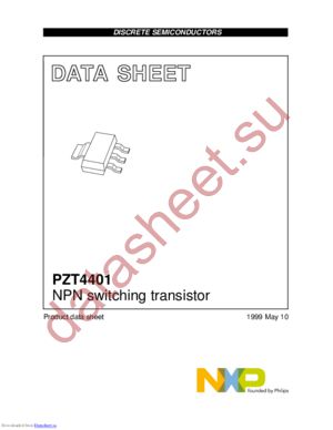 PZT4401,115 datasheet  