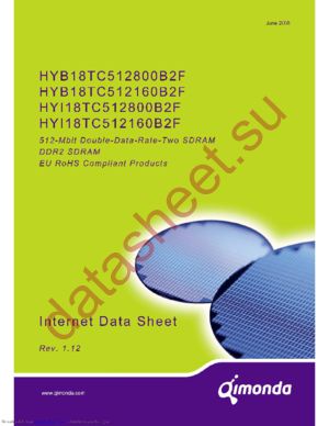 HYI18TC512800B2F-25F datasheet  