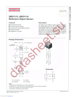 QRD1113_06 datasheet  