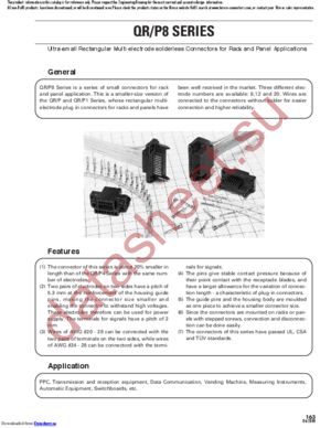 TC-QR/P8-21 datasheet  