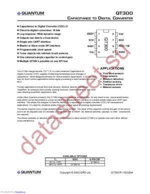 QT300-IS datasheet  