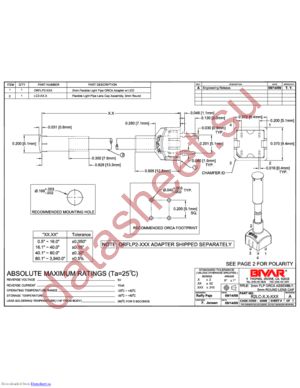 R2LC-8.5-RED datasheet  