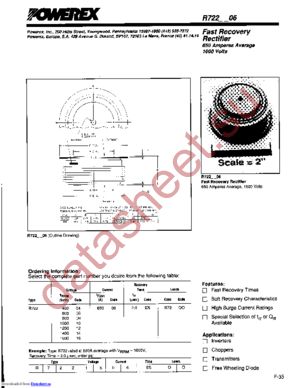 R7220806HSOO datasheet скачать даташит