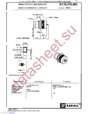 R128595001 datasheet  