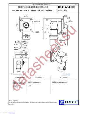 R141654000W datasheet  