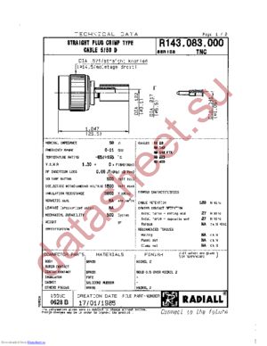 R143083000 datasheet  