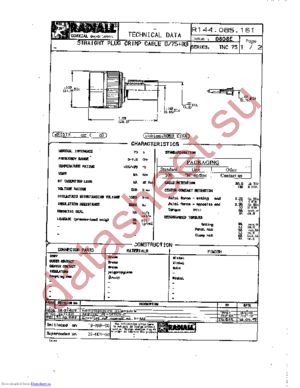 R144085161 datasheet  