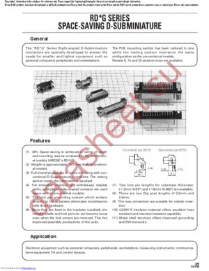 RDAG1-15SE1(50) datasheet  