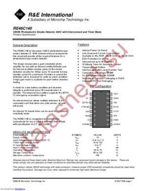 RE46C140SW16TF datasheet  