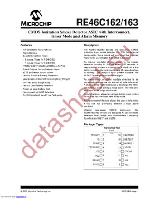 RE46C162E16F datasheet  