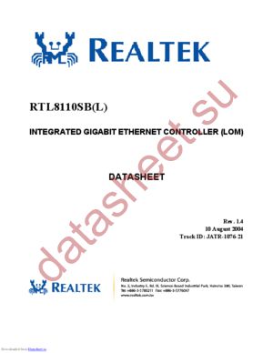 RTL8110SB datasheet  