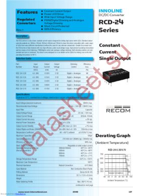 RCD-24-050 datasheet  