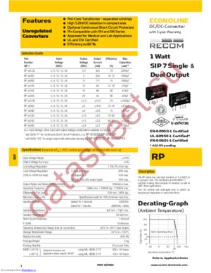 RP-0909D/X2 datasheet  