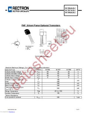 BC557-T datasheet  