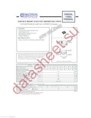 FM220L datasheet  