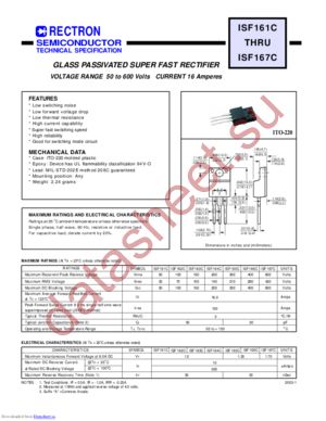 ISF163C datasheet  