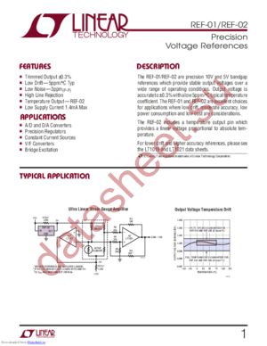 REF02AH datasheet  