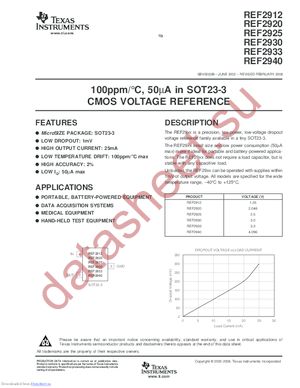 REF2930AIDBZRG4 datasheet  