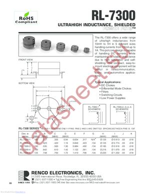 RL-7300-1-82 datasheet  