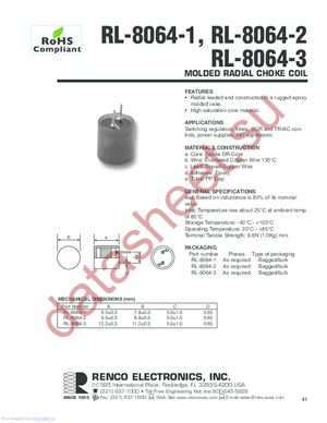 RL-8064-1-151KR52 datasheet  