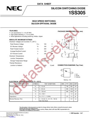 1SS305-A datasheet  