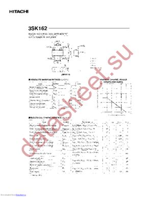 3SK162 datasheet  