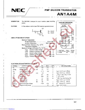 AN1A4M-A datasheet  