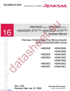 HD6432623 datasheet  