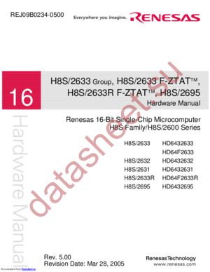 HD6432695 datasheet  