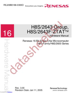 HD6432641FC datasheet  