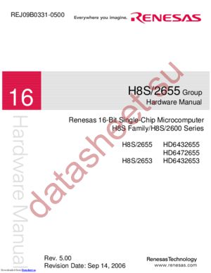 HD6432653 datasheet  