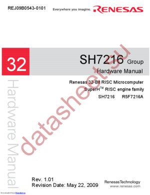 R5F72167ADFA datasheet  