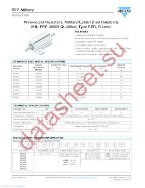 RER45F68R1RCSL datasheet  