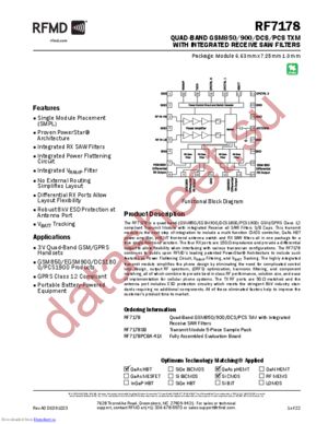 RF7178SB datasheet  