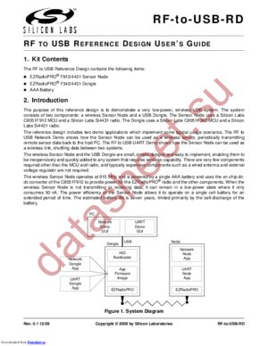 RF-TO-USB-RD datasheet  