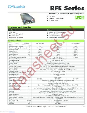 RFE1000-32-Y datasheet  