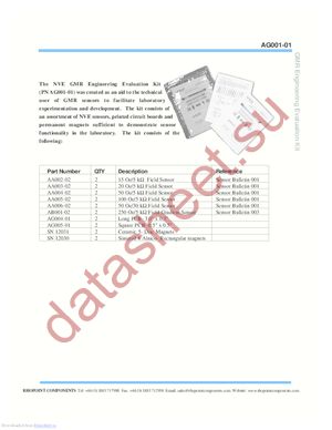 AA003-02 datasheet  