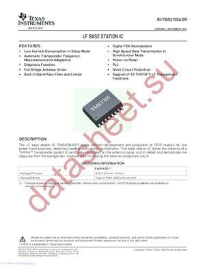 RI-TMS3705ADR_08 datasheet  