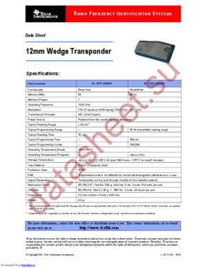 RI-TRP-W9WK-03 datasheet  