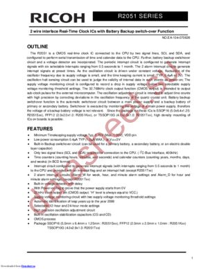 R2051 datasheet  