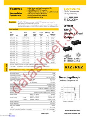 RGZ-0505D/HP datasheet  