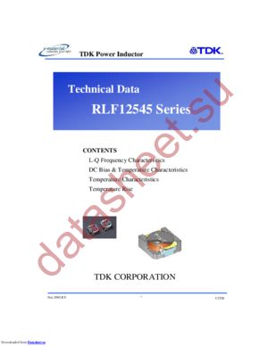 RLF12545T-7R8N5R4-PF datasheet  