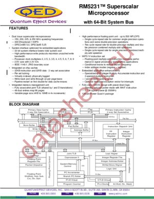 RM5231-250Q datasheet  