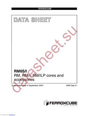 RM6S/I-3E5 datasheet  