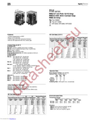 RM703220 datasheet  