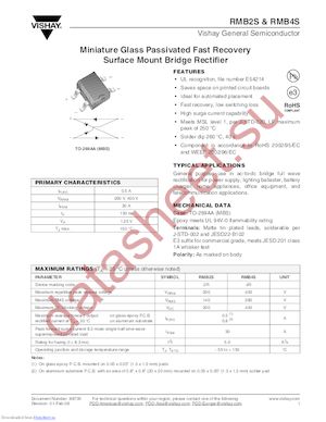 RMB2S-E3/45 datasheet  