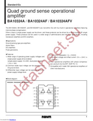BA10324AFV datasheet  