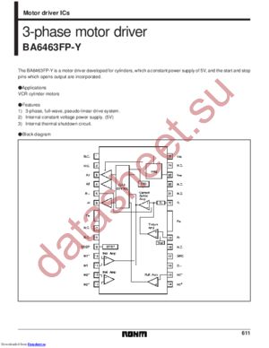 BA6463 datasheet  